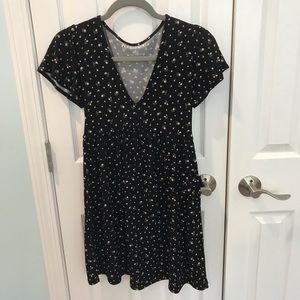 floral v neck babydoll dress aeropostale